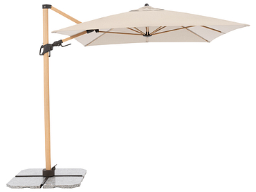 Sonnenschirm ALU WOOD 300x220cm
