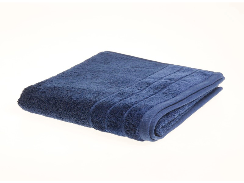 Linge de bain SIERRA bleu foncé 70x50cm