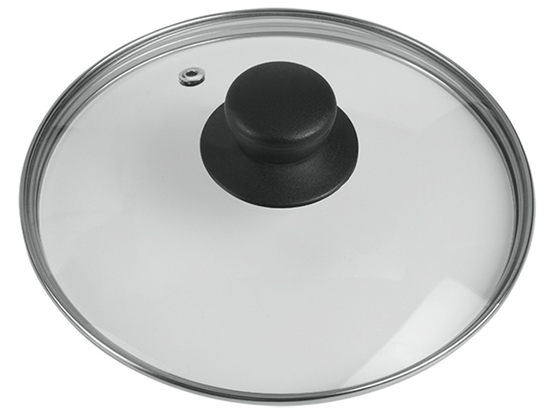 Couvercle Ø20cm verre transparent