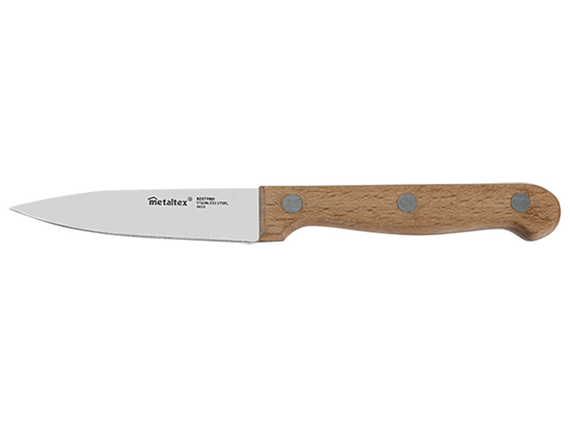 Coltelli inox marrone
