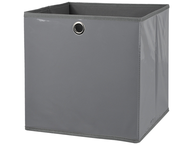 Boîte de rangement EPSILON gris 31x31x31cm