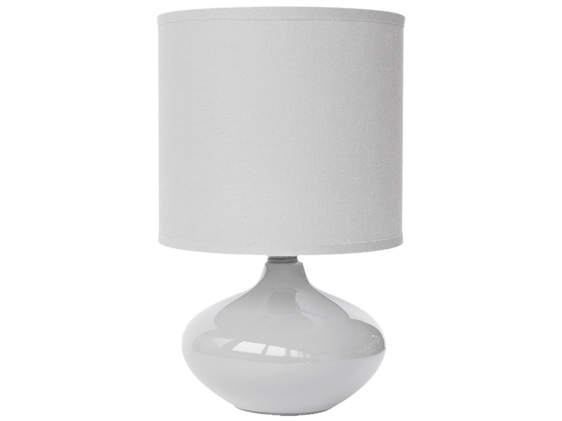 Lampe à poser LED ALIZEE 15cm 24.5cm 40W blanc