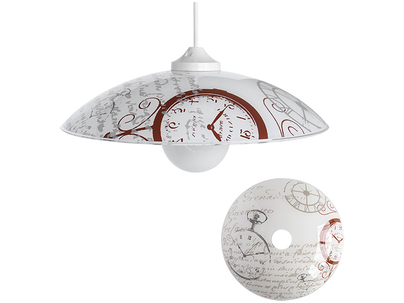 Suspension LED TIME 30x12cm 40W multicolore