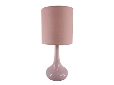 Tischlampe LED GABI 15 cm 33 cm 40 W rosa