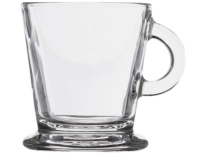Espressotasse KREA 8cl Glas durchsichtig