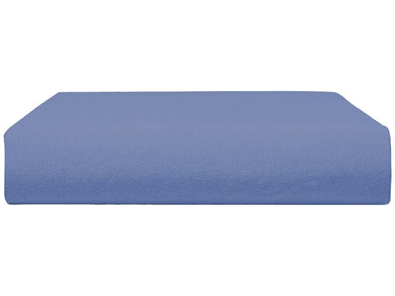 Fixleintuch DH BOXSPRING 160x200cm blau