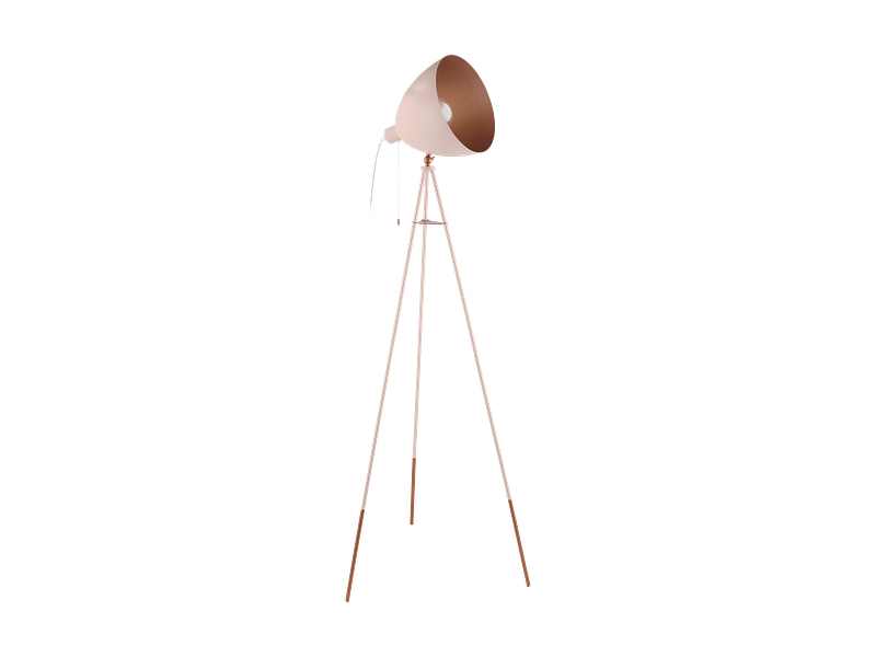 Stehlampe CHESTER 60cm 149.5cm 60W rosa
