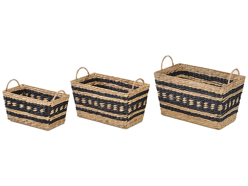 Panier de rangement KENDARI noir