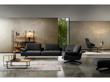Sofa-Element STYLE grau