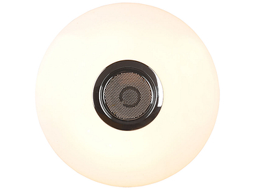 Deckenlampe LED variable Intensität bluetooth MUSICA 41 cm 18 W weiss