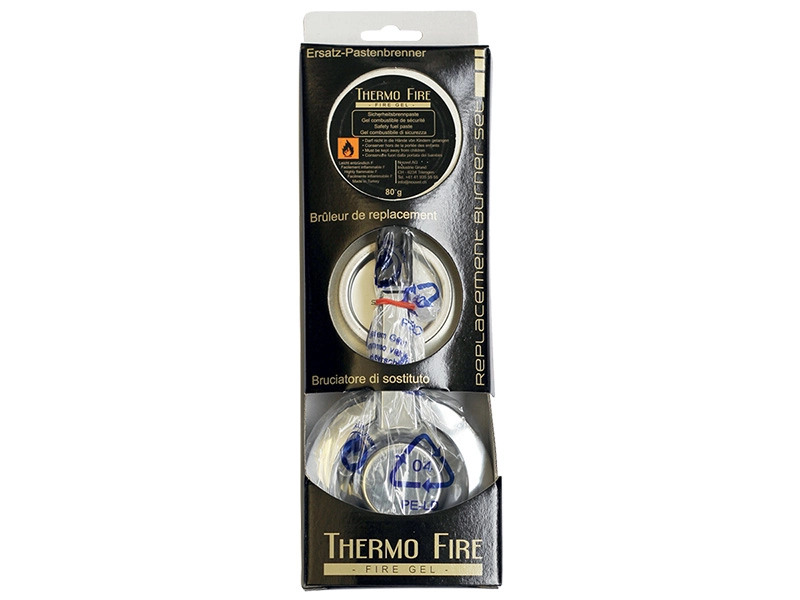 Brenner THERMO Ø 8 cm edelstahl grau