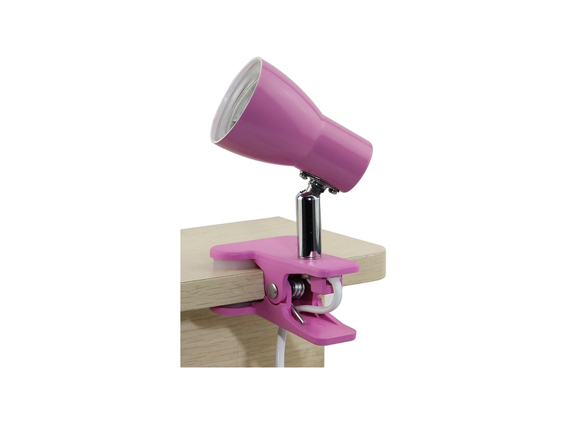 Bürolampe LED KUDO 13 cm rosa