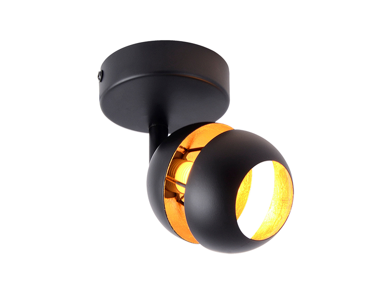 1 Spot LED MATT Ø8.5cm 33W schwarz