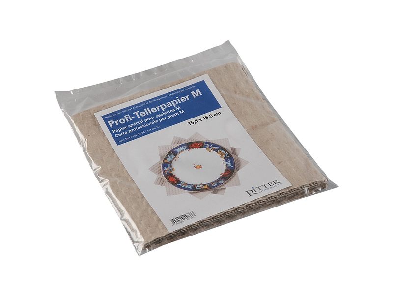 Set de protections pour assiettes UMZUG beige
