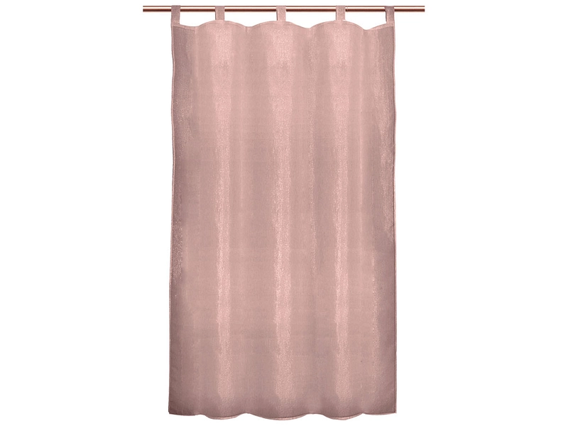 Vorhang BYZANCE 110 cm x 240 cm Polyester rosa