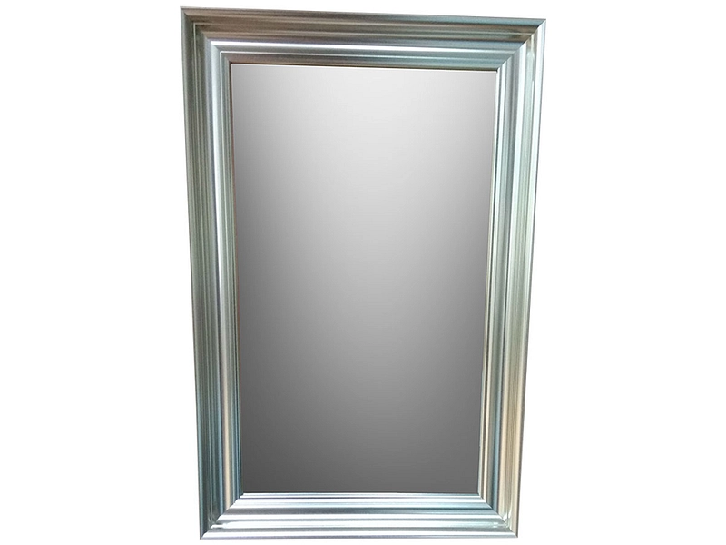 Spiegel rechteck CAROLINE 89 cm x 0 cm silber