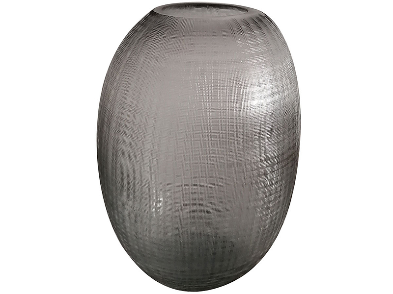 Vase PEBBLE 23 cm x 25 cm x 28 cm grau