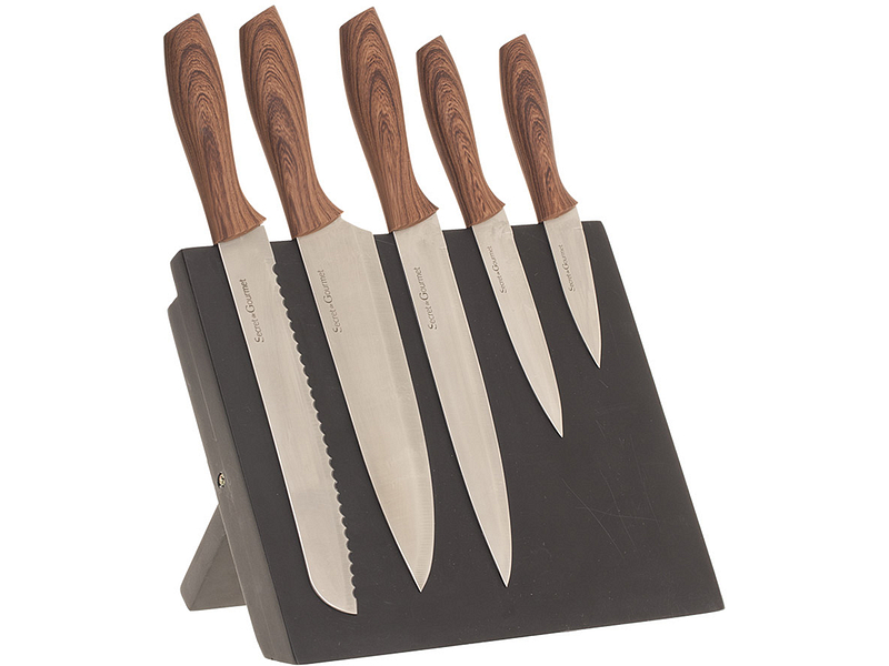 Messerset BENT Edelstahl mehrfarbig
