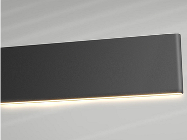 Hängelampe LED ISSEY 91 cm x 150 cm 14 W schwarz