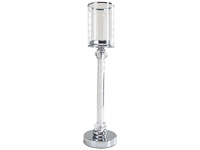 Photophore PEYTON 13 cm x 52 cm Verre transparent