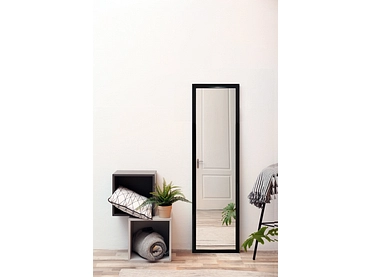 Spiegel rechteckig DOOR II 30 cm x 120 cm schwarz