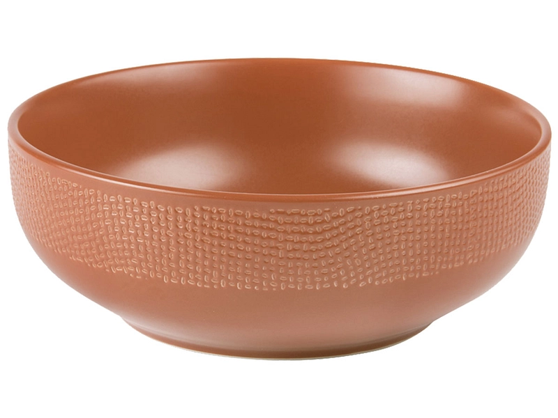 Schüssel VESUVIO Ø 16.5 cm Sandstein terrakotta