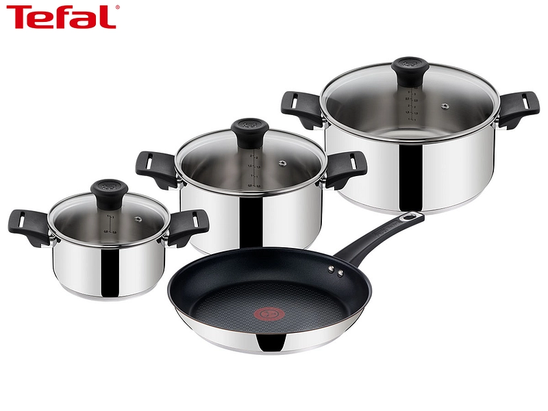 Set cuisson JAMIE OLIVER TEFAL 7 pièces inox argent