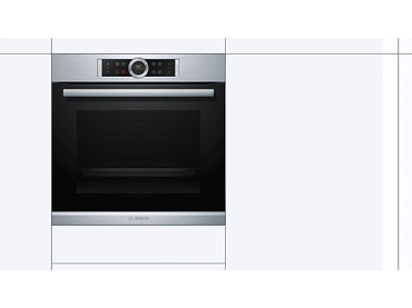 Forno incassabile BOSCH 71 L Catalitico HBG655BS1C