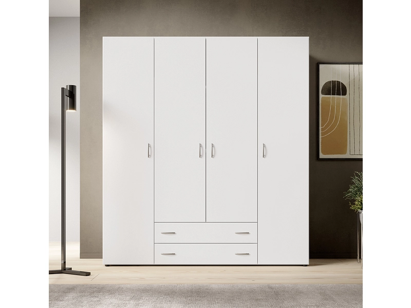 Drehtürenschrank BAKER weiss
