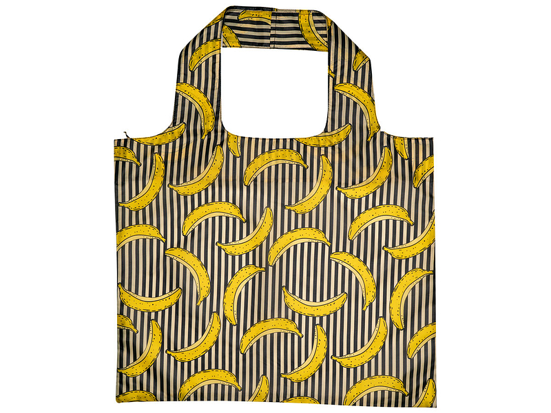 Einkaufsbeutel FEELPOP schwarz 21.5 cm x 40.5 cm x 49 cm