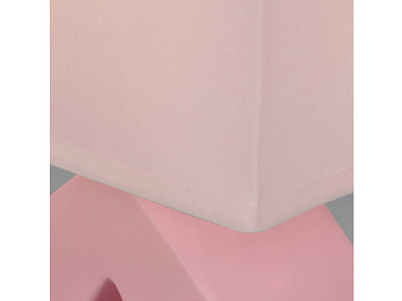 Tischlampe STERN 27.5 cm rosa