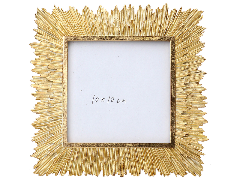 Foto JOLO 16.5cm x 16.5cm goldfarben