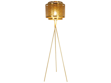 Stehlampe SANELA-F 160 cm goldfarben