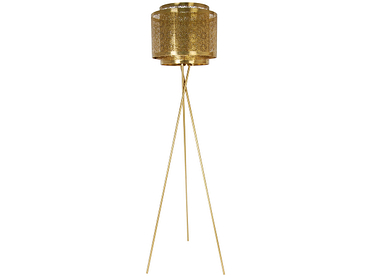 Stehlampe SANELA-F 160 cm goldfarben