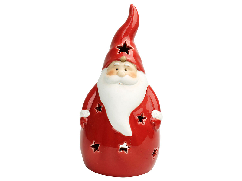Dekoration NATURAL XMAS rot