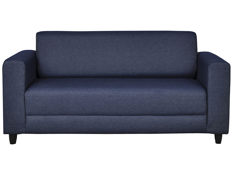 Bettsofa DENIM stoff blau 81x174x74cm