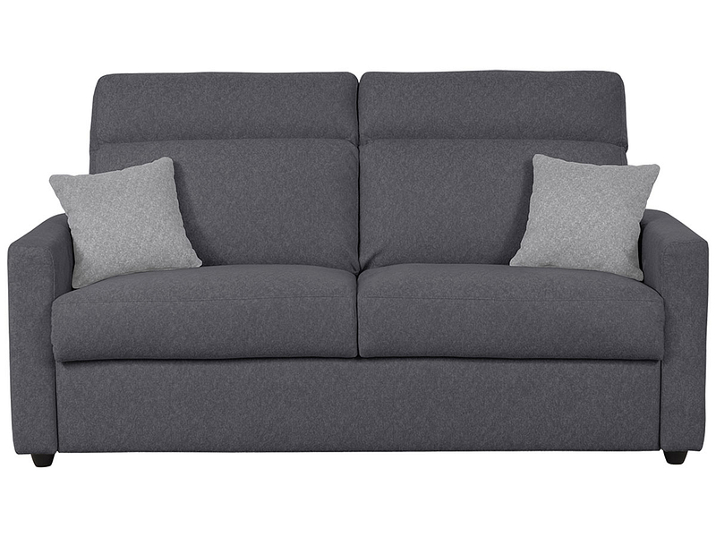 Bettsofa MULAN stoff dunkelgrau 101x186x101cm