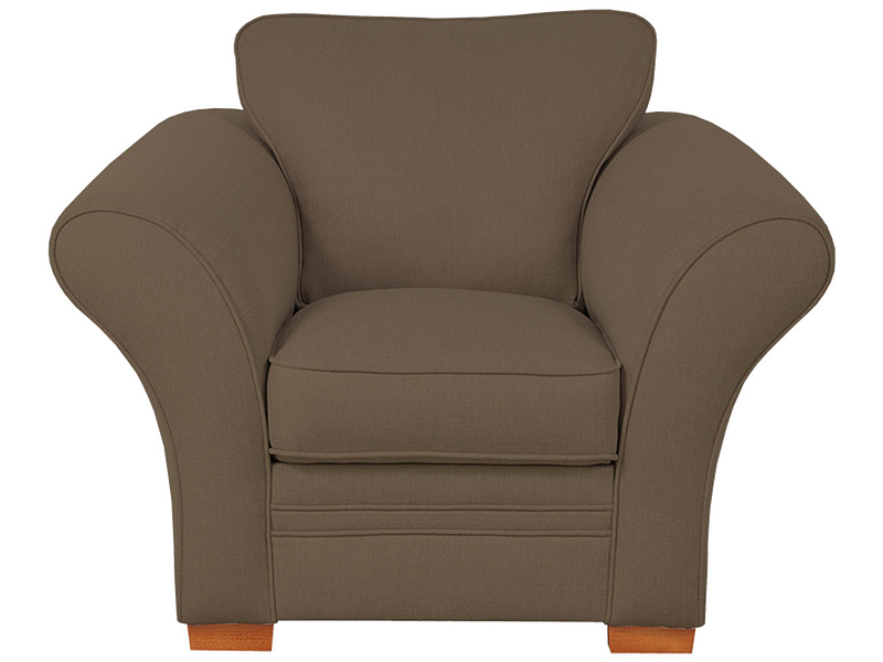 Sessel LONDON 2 Stoff rotbraun,hell