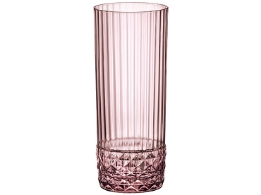 Longdrinkglas AMERICA 6 -teilig rosa 40 cl