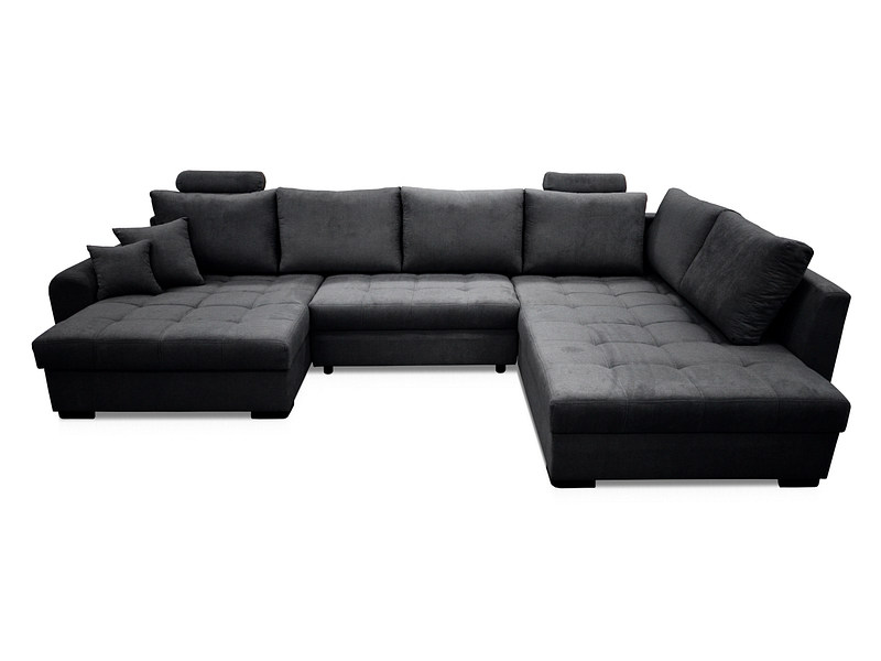 Ecksofa APIS Stoff anthrazit