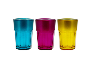 Wasserglas MEDINA mehrfarbig 0.38 L