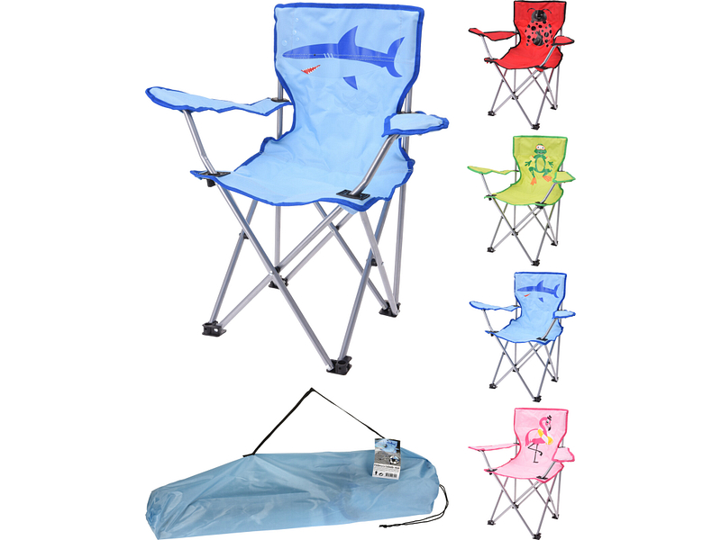 Camping-Stuhl HOLIDAY Metall blau
