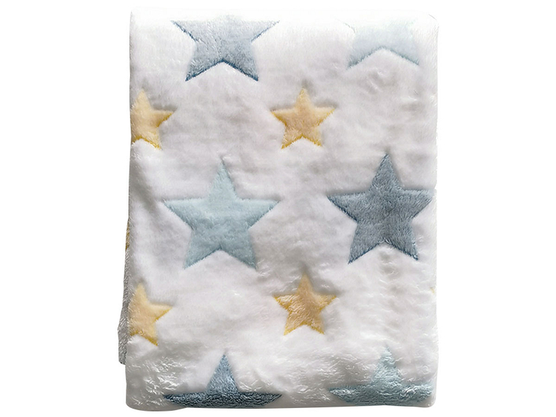 Decke BABIES FLANNEL 75x100cm weiss