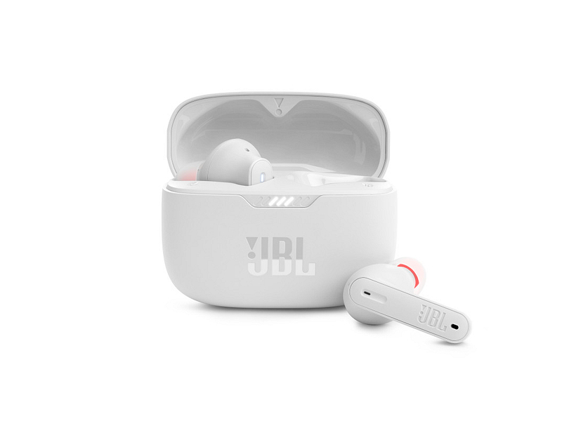 Kopfhörer kabellos bluetooth JBL JBLT230NCTWSWHT