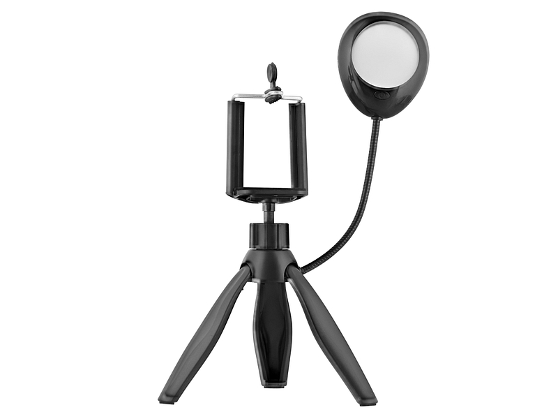 LED-Ring mit Mini-Stativ TNB Alle Android und iOS