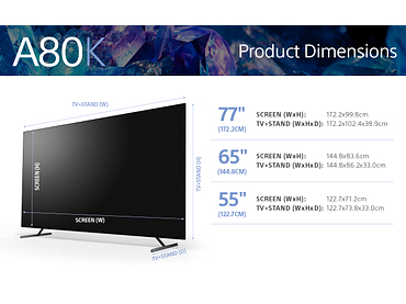 OLED-Fernseher SONY 55''/139 cm XR55A80K