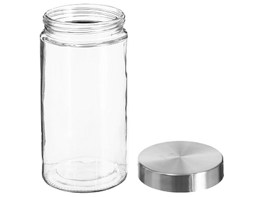 Einmachglas NIXO 1.7 L durchsichtig