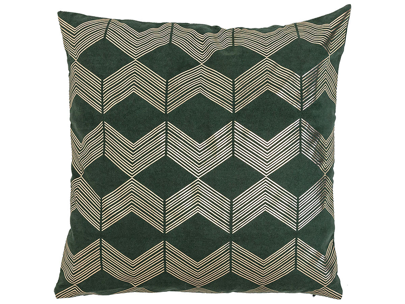 Kissen AIMAT 40x40cm goldfarben Bedruckt