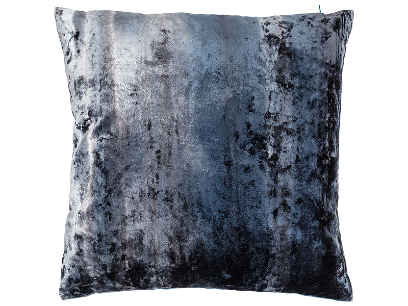 Kissen VELVET CHIC 43x43cm blau