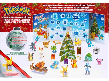 Adventkalender JAZWARES Pokémon mit Figuren